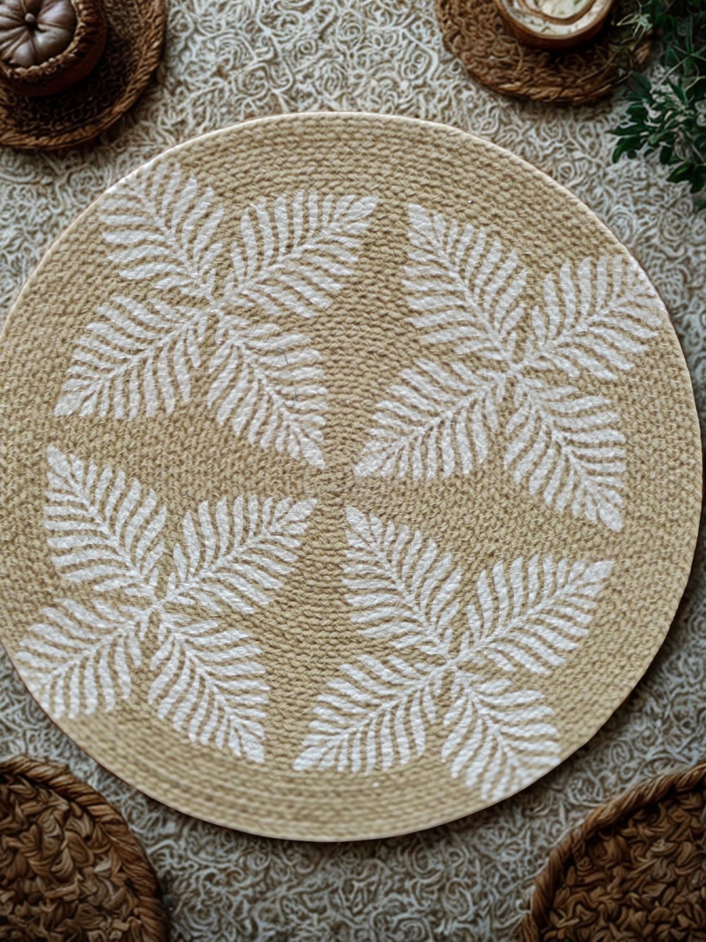 Vanya – Jute Round Mats - (Set of 3)