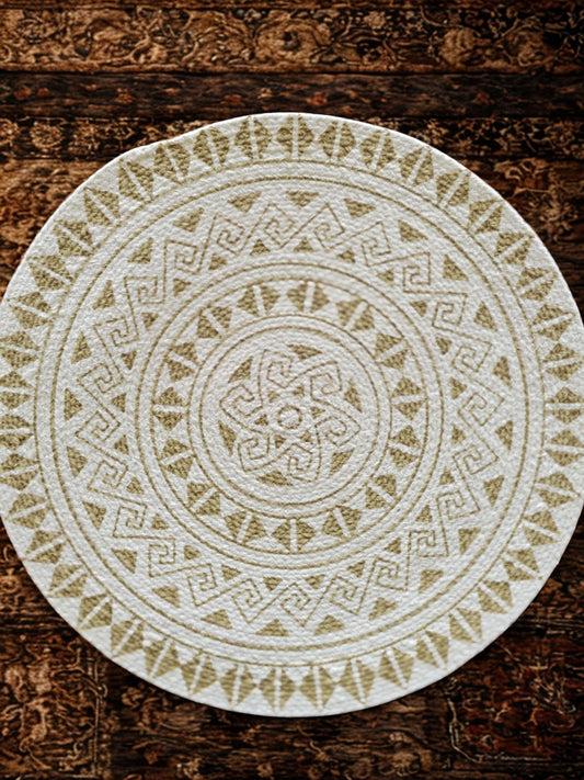 Reva – Jute Round Mats - (Set of 3)