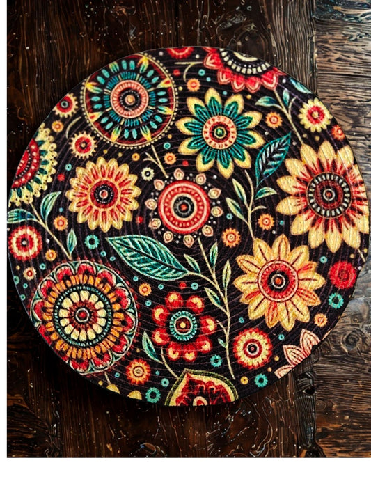 Iraaya – Braided Round Mats - (Set of 3)