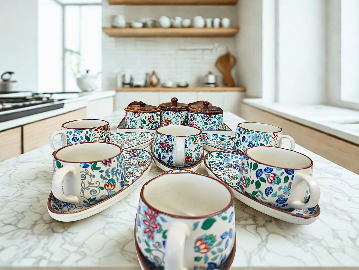 Blossom Symphony Tea Set