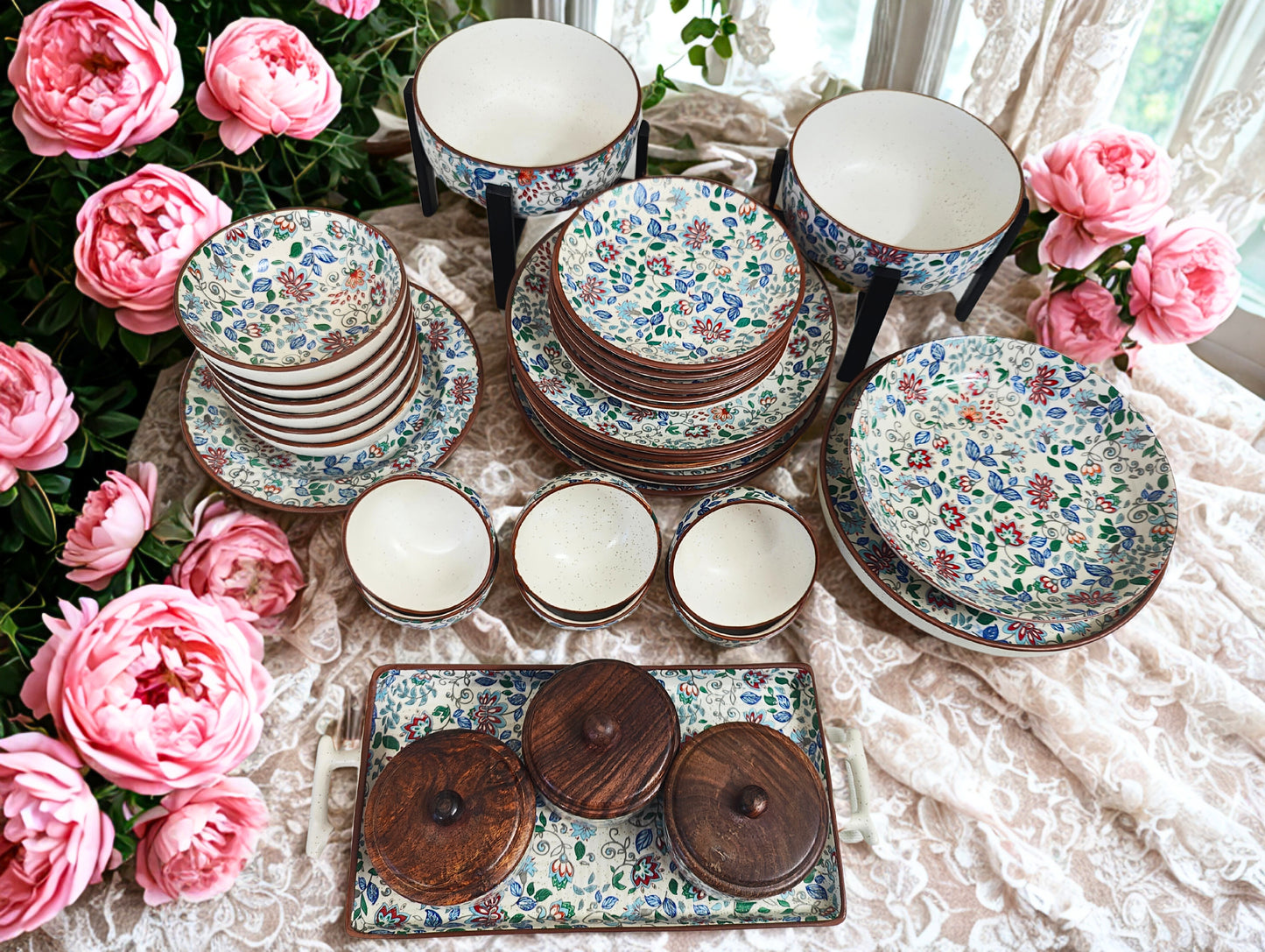 The Maharani's Garden Banquet Set