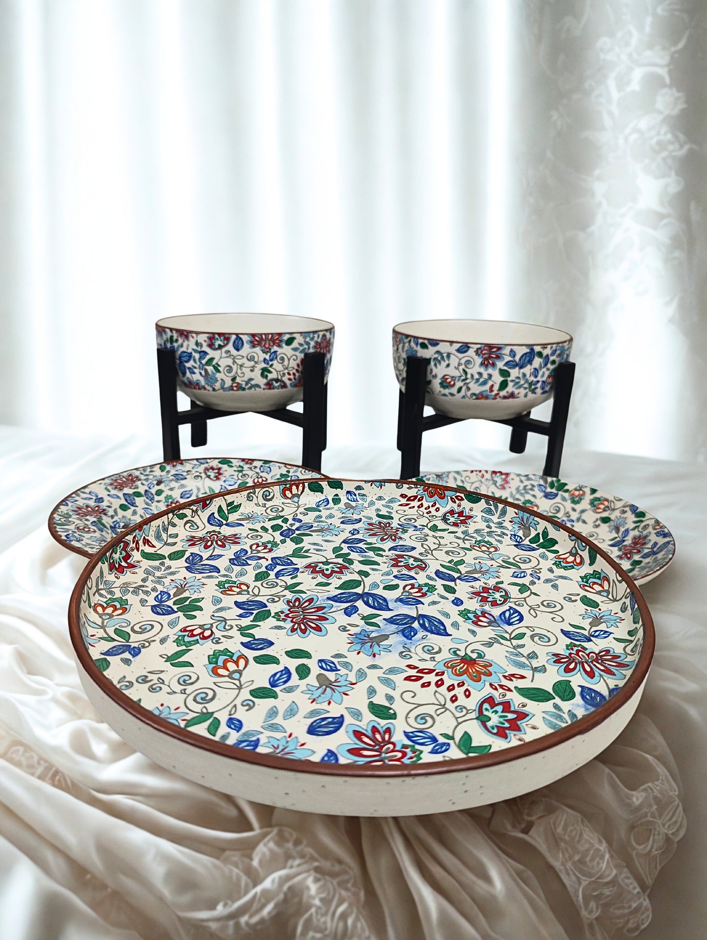 Blossom Symphony Serveware Set