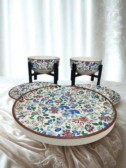 Blossom Symphony Serveware Set