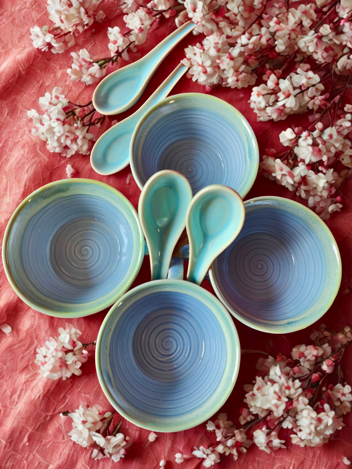 Ripples in Blue Soup Set
