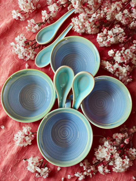 Ripples in Blue Soup Set