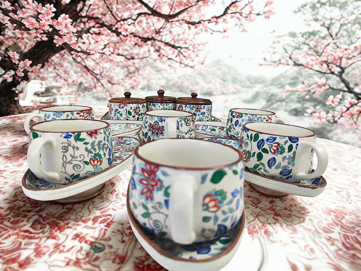Blossom Symphony Tea Set