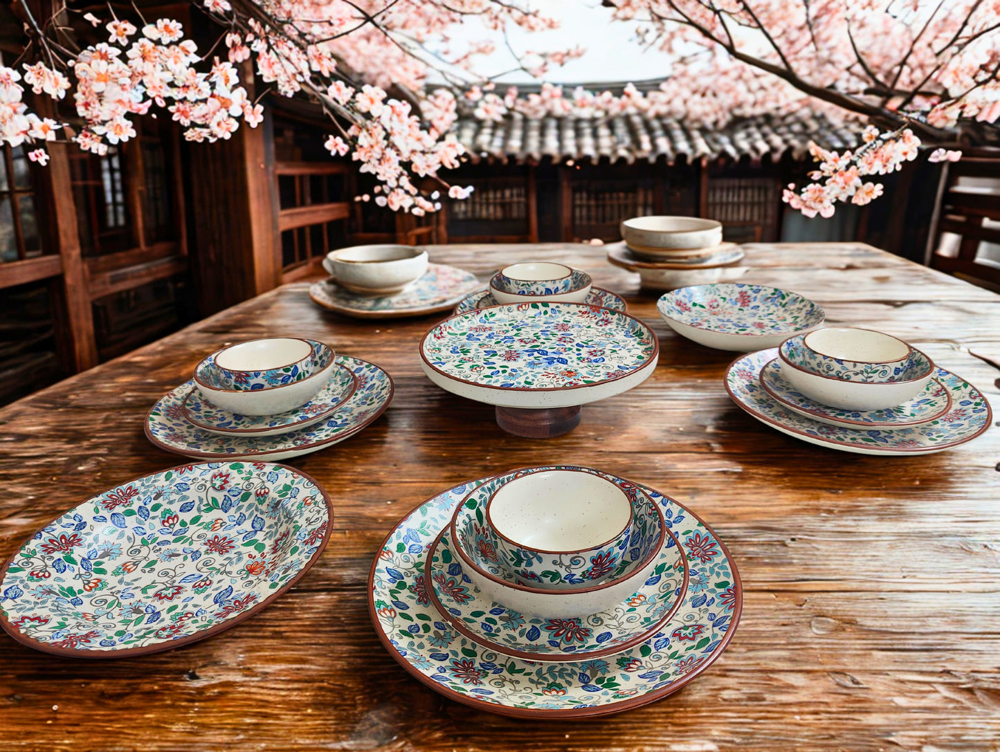 The Maharani's Garden Banquet Set