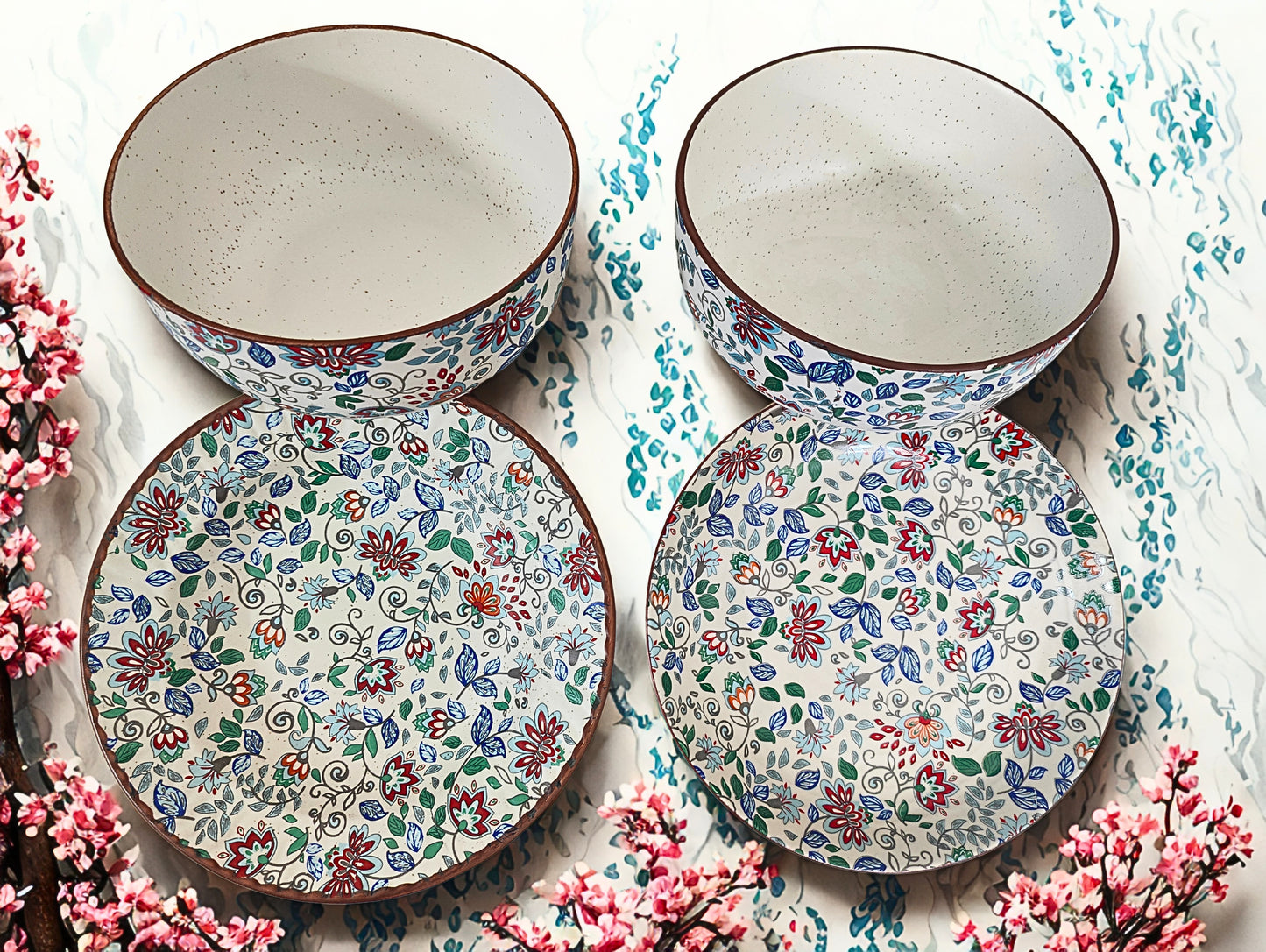 Blossom Symphony Serveware Set
