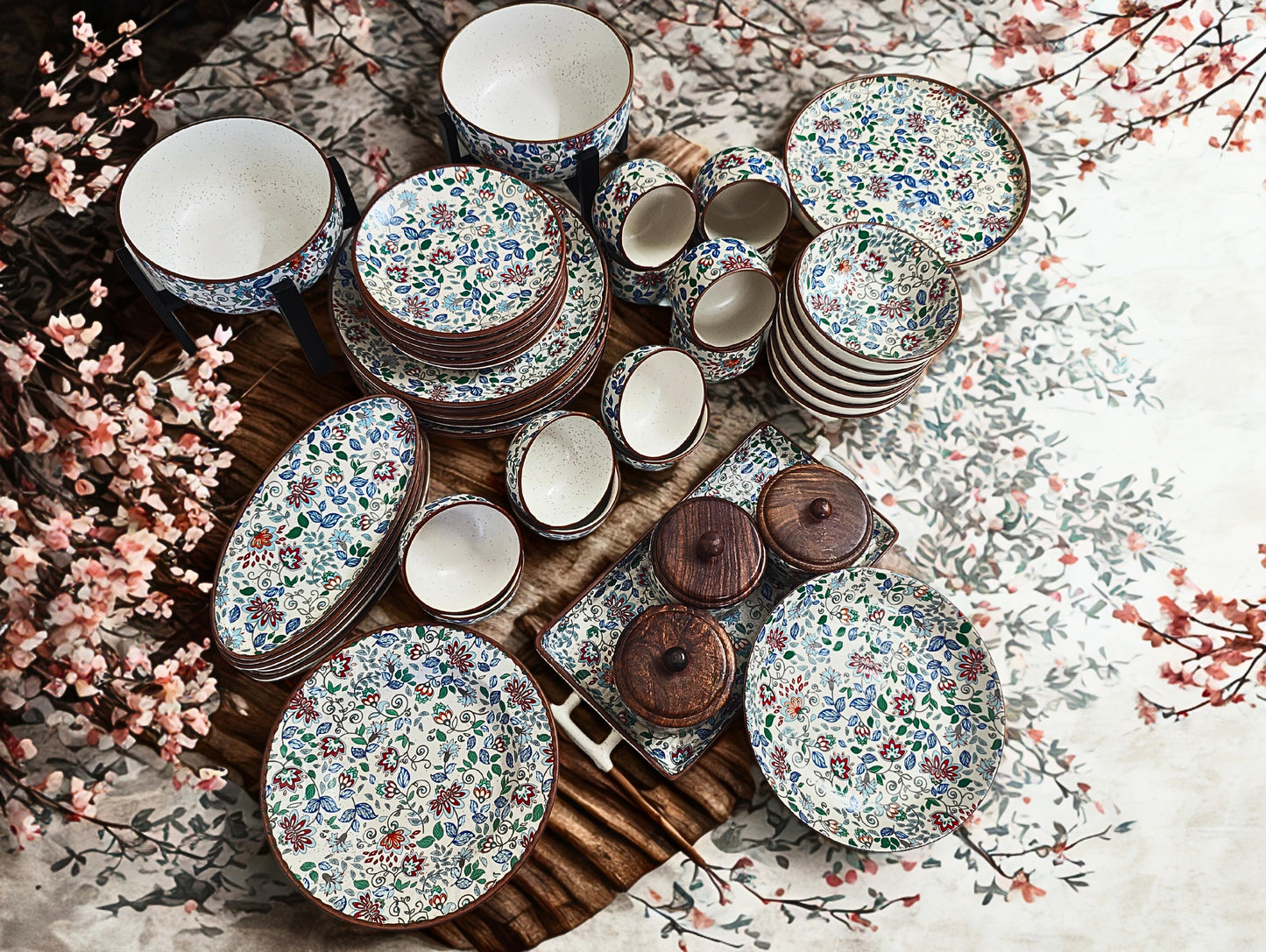 The Maharani's Garden Banquet Set