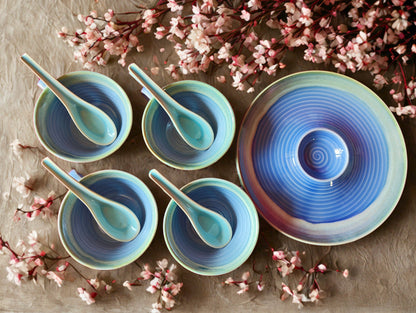 Ripples in Blue Soup Set