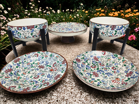 Blossom Symphony Serveware Set