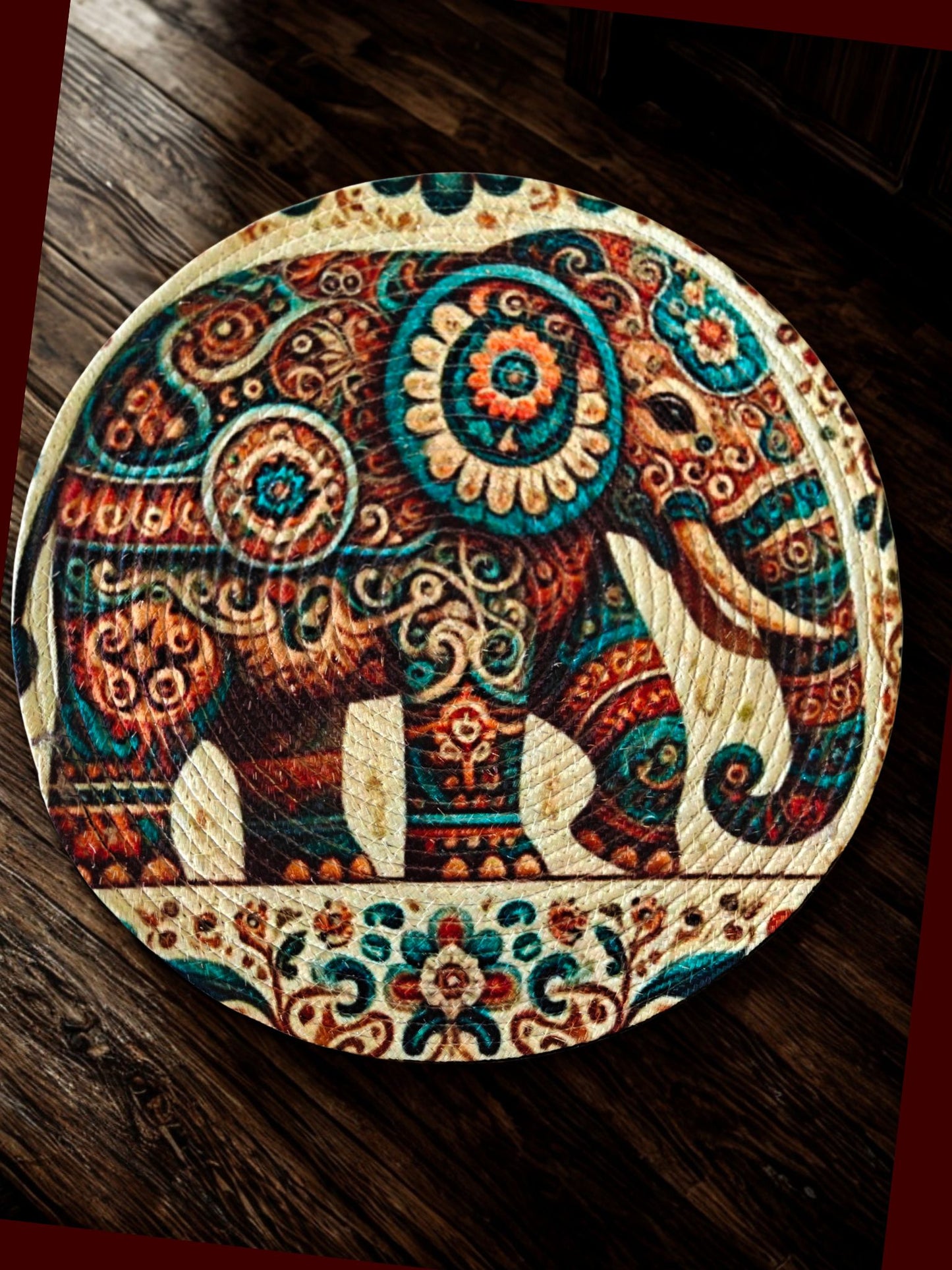 Iraaya – Braided Round Mats - (Set of 3)