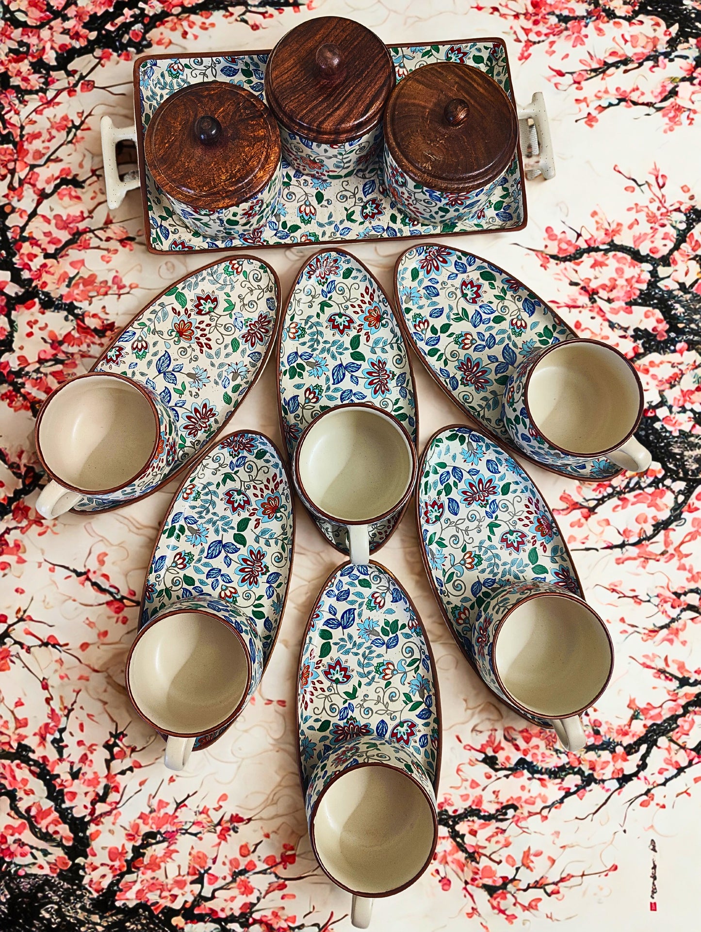 Blossom Symphony Tea Set