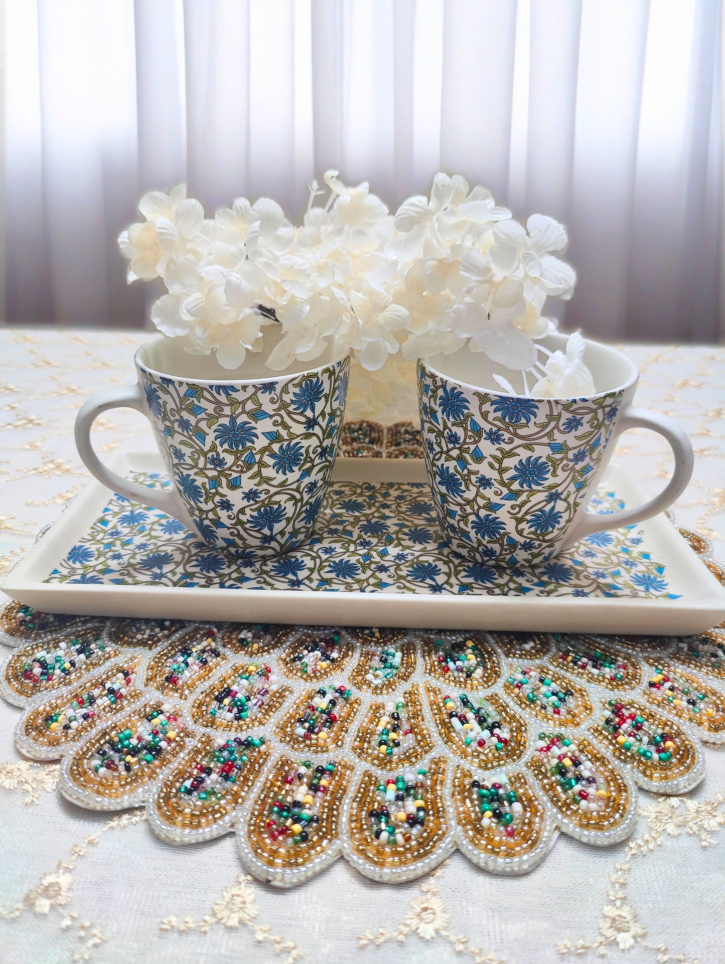 Mughal Bloom Tea Duo Set